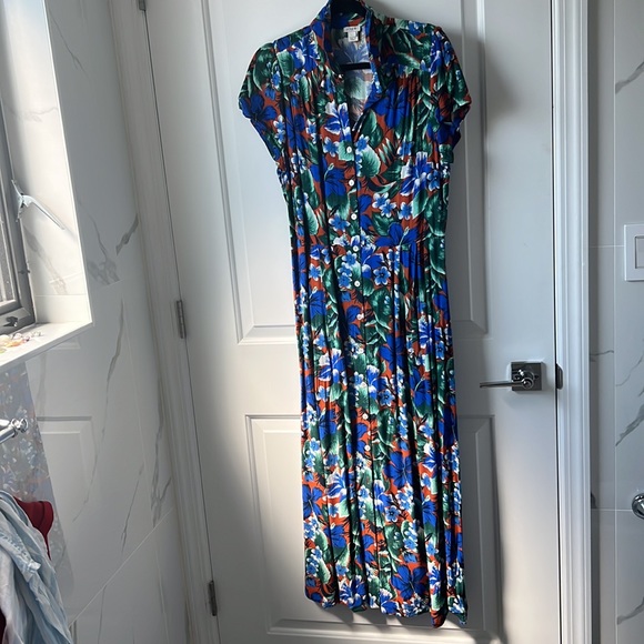 Jcrew floral maxi dress - Picture 1 of 3